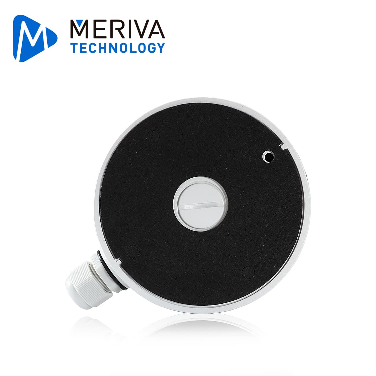KIT DE MONTAJE PARA CÁMARAS DOMO Y BULLET MERIVA TECHNOLOGY BASE DE CONEXIONES MVA-JB0301 x1 + BRAZO DE MONTAJE PARA PARED O TECHO 19CM ALUMINIO - Miniatura 4
