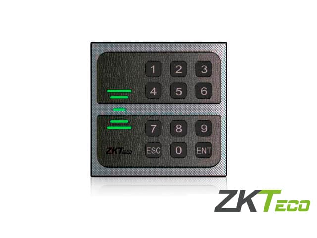 LECTOR PROXIMIDAD Y CONTRASEÑA KR502E   COMPATIBLE CON  PANELES DE LA SERIE INBIO ZKTECO  - Miniatura 2