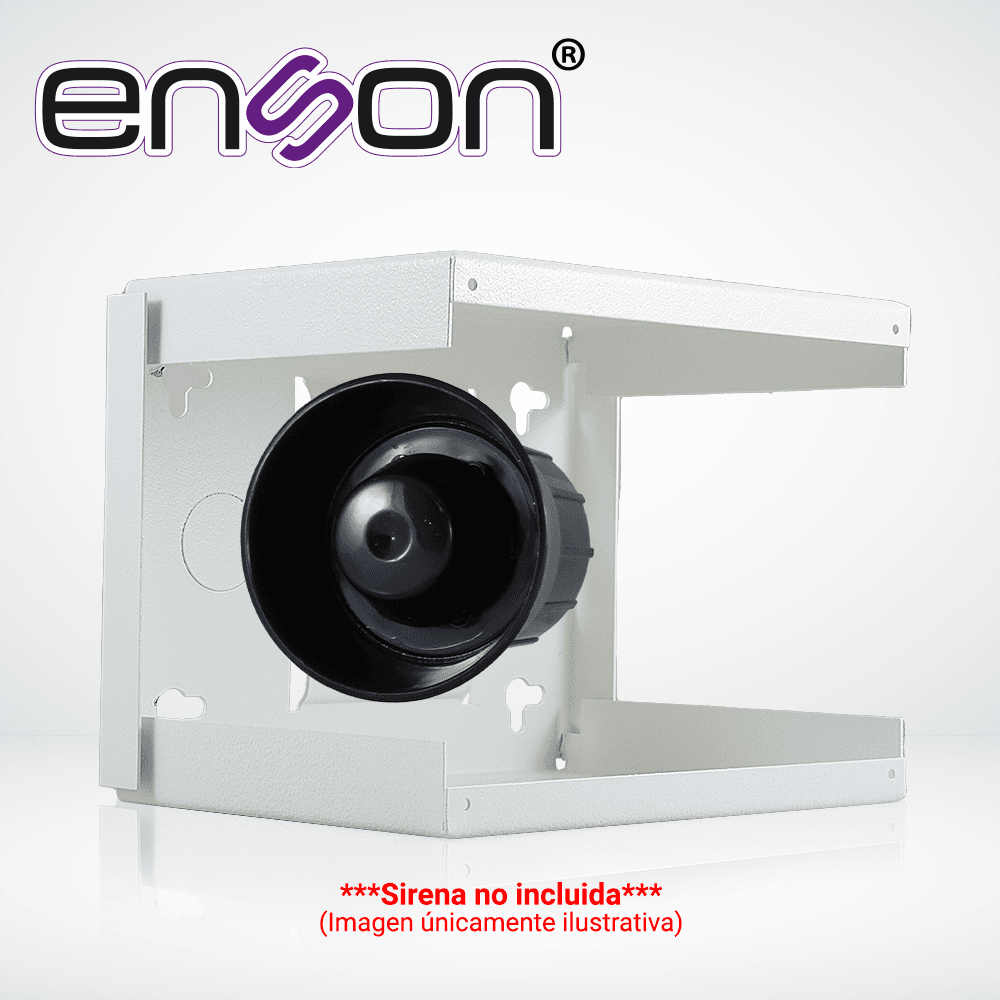 GABINETE ENSON LINCE7 PARA SIRENA DE 15W COMPATIBLE CON MODELO PM-SRE108 Y COMPARTIMIENTO PARA TAMPER - Miniatura 3