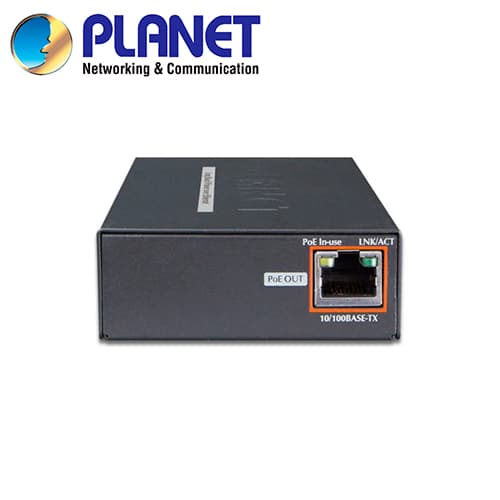 EXTENSOR POE POR COAXIAL PLANET LRP-101CE 1CH 1KM - Miniatura 4
