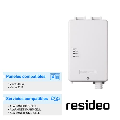 COMUNICADOR 4G LTE-XA ALAMBRICO/ COMPATIBLE CON TODOS LOS PANELES DE LA SERIE VISTA DE RESIDEO/ MULTICARRIER/ REQUIERE SUSCRIPCION AL SERVICIO - Miniatura 2