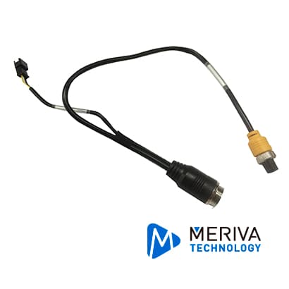 CABLE CONVERTIDOR DIN DE AVIACION STREAMAX M10P48000 / DE 10 PINES A 4 PINES / CONECTOR RS232 / SALIDA DE VIDEO / COMPATIBLE CON MDVR M1N2.0 Y  MA04KIT - Miniatura 2