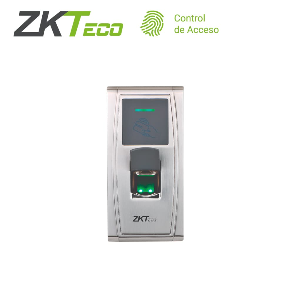 CONTROL DE ACCESO AVANZADO ZKTECO MA300 BIOMETRICO ANTIVANDALICO  PARA  EXTERIOR   CAPACIDAD  DE  1500HUELLAS/10,000TARJETAS/100,000REGISTROS TCPIP/RS485/USB HOST   COMPATIBLE CON SOFTWARE ZKBIO CV ACCESS - Miniatura 2
