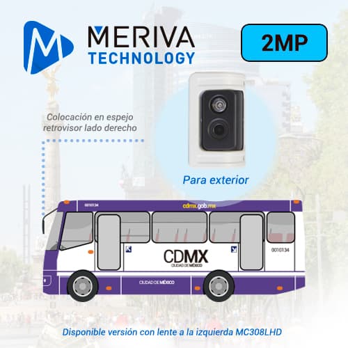 CAMARA AHD STREAMAX MC308RHD / 2MP / 3.6MM / 10M IR / IP66 / CONECTOR DIN 4 PINES /  12 VCD / EXTERIOR / LATERAL DERECHA - Miniatura 4