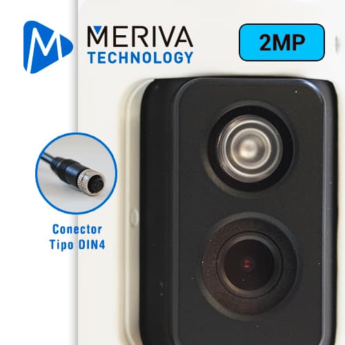 CAMARA AHD STREAMAX MC308RHD / 2MP / 3.6MM / 10M IR / IP66 / CONECTOR DIN 4 PINES /  12 VCD / EXTERIOR / LATERAL DERECHA - Miniatura 5