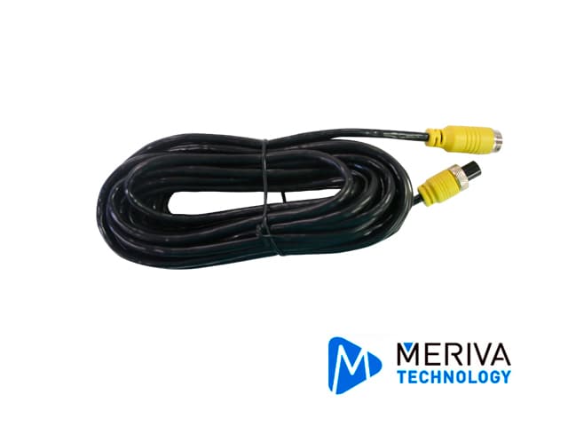 CABLE DIN DE AVIACION STREAMAX MCBIP50 / 6 PINES / 5 METROS / COMPATIBLE CON CAMARAS IP - Miniatura 2