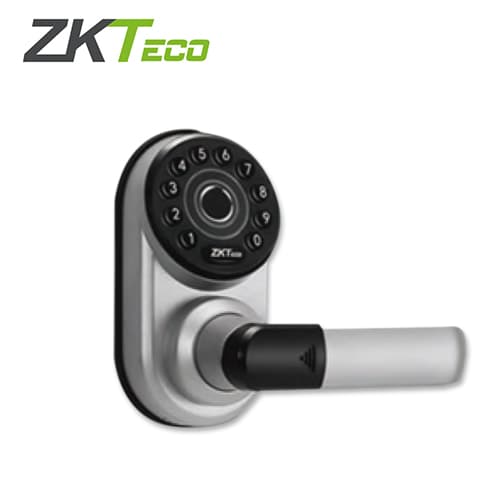 CERRADURA DIGITAL PARA INTERIOR ML300 ZKTECO PERMITE LA APERTURA CON SMARTPHONE POR BLUETOOTH, HUELLAS, CONTRASEÑAS Y LLAVE OPERA CON 4 BATERIAS AA *NO INCLUIDAS*, COMPATIBLE CON APP ZSMART - Miniatura 2