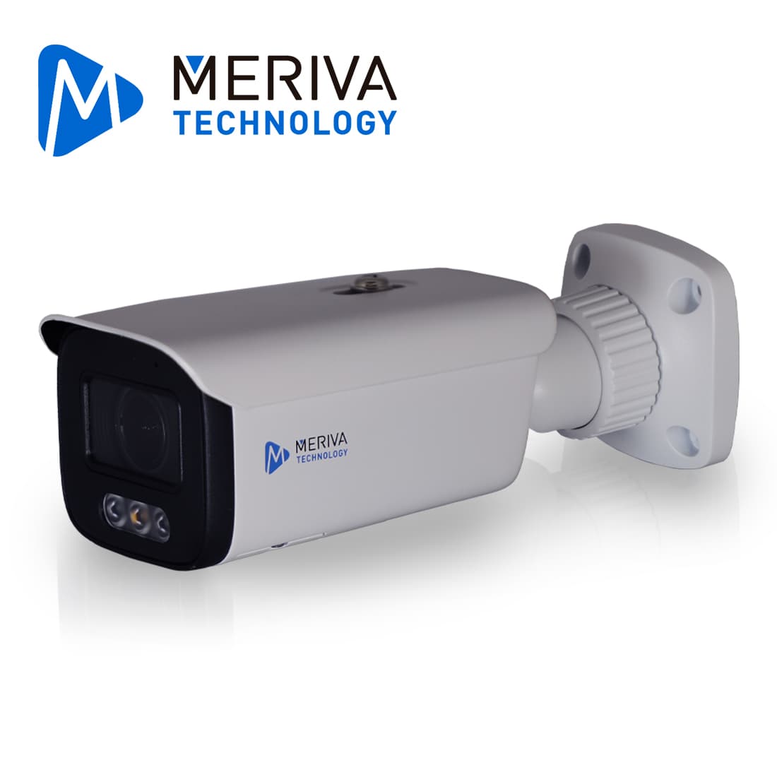 CAMARA IP BULLET MERIVA TECHNOLOGY MOB-600ZS4D / 6MP / H.265+ / LENTE MOTORIZADO 2.8 - 12MM / ILUMINACION DUAL (30 - 50M IR / 30 - 40M LUZ CALIDA) / IP67 / METALICA / 12 VCD / POE / MICROFONO INTEGRADO / SOPORTA MICRO SD HASTA 256 GB (NO INCLUIDA) /  - Miniatura 2