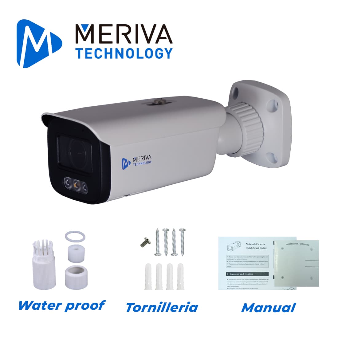 CAMARA IP BULLET MERIVA TECHNOLOGY MOB-600ZS4D / 6MP / H.265+ / LENTE MOTORIZADO 2.8 - 12MM / ILUMINACION DUAL (30 - 50M IR / 30 - 40M LUZ CALIDA) / IP67 / METALICA / 12 VCD / POE / MICROFONO INTEGRADO / SOPORTA MICRO SD HASTA 256 GB (NO INCLUIDA) /  - Miniatura 5