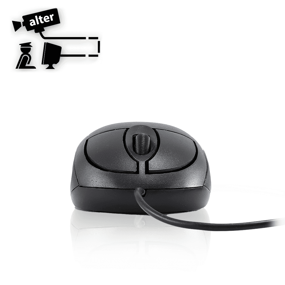 MOUSE NEGRO ALAMBRICO - Miniatura 4