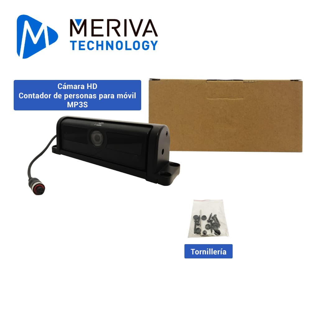 CAMARA SLAVE CONTADORA DE PERSONAS AHD STREAMAX MP3S / 2MP / 2.6MM / 3M IR / IP54 / CONECTOR DIN 4 PINES / 12 VCD / INTERIOR / MONTAJE LATERAL - Miniatura 5
