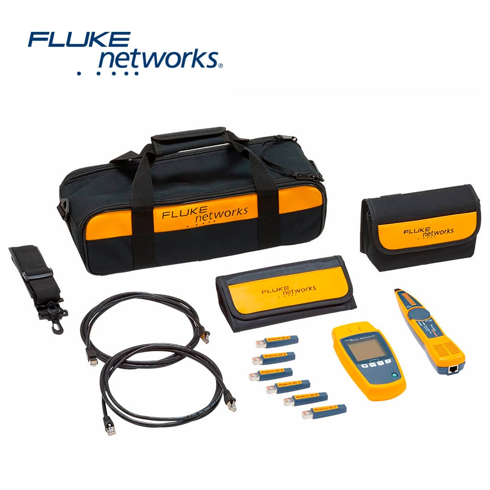 KIT PROFESIONAL VERIFICADOR DE RED MICROSCANNER POE FLUKE NETWORKS MS-POE-KIT PARA COMPROBACION DE REDES DE VOZ, DATOS Y VIDEO DETECTA POE 802.3 AF, AT, BT Y UPOE CON PANTALLA LCD RETROILUMINADA - Miniatura 2