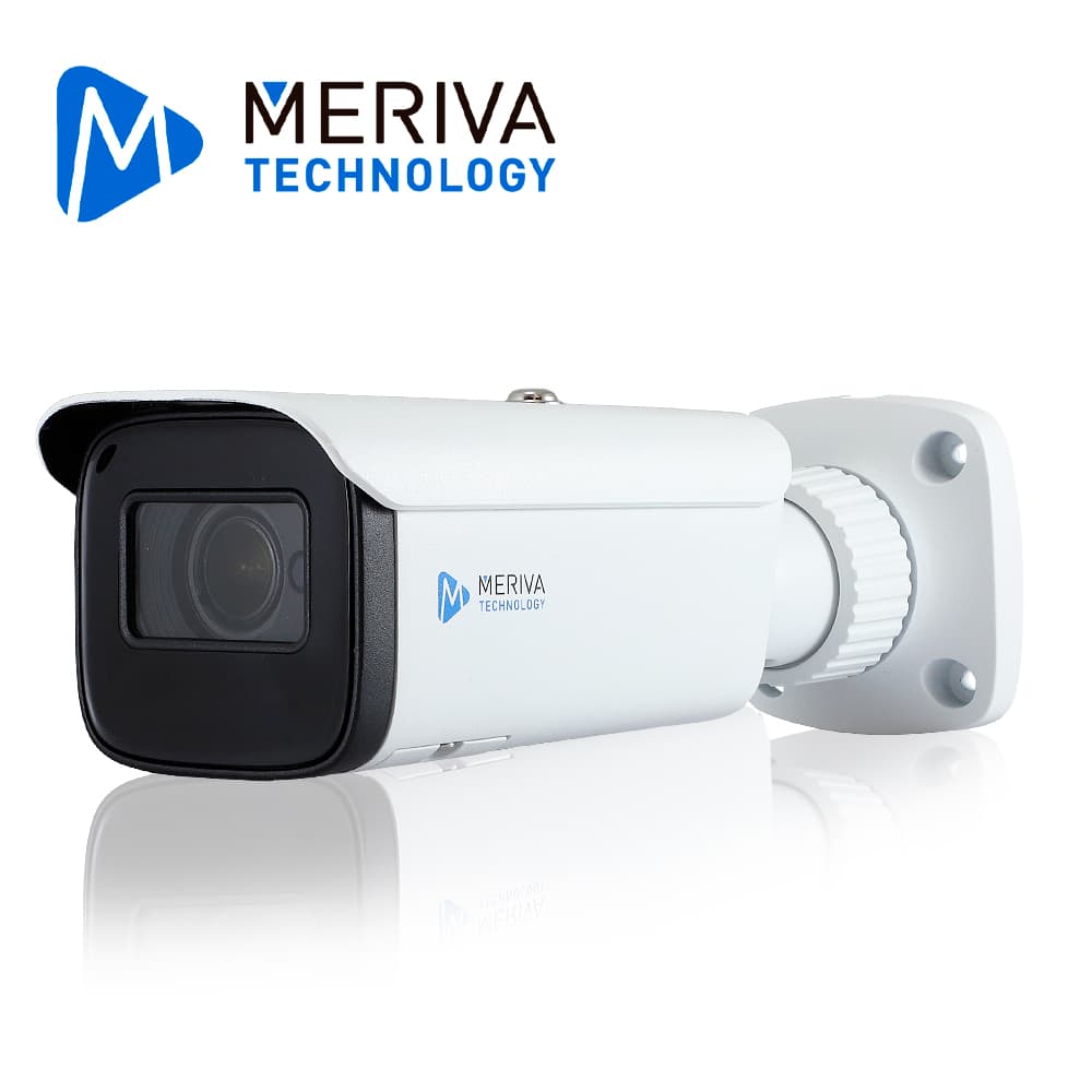 CAMARA HD BULLET MERIVA TECHNOLOGY MSC-2214 / 2MP / AHD/TVI/CVI/SD / LENTE VARIFOCAL 2.8 - 12MM / 50M IR / IP67 / METALICA / 12 VCD / COC - Miniatura 2