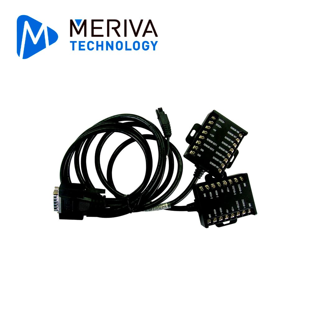 CABLE DE ALARMA MERIVA TECHNOLOGY MSERIALX5 8 ENTRADAS + 2 SALIDAS DE ALARMA / RS232 / 12V / 5V / GND *COMPATIBLE CON EL GRABADOR MOVIL MX5N-GW4 - Miniatura 2