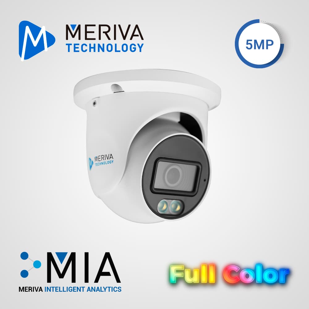 CAMARA IP TURRET MERIVA TECHNOLOGY MTD-FC500FA / 5MP / H.265+ / 2.8MM / 20 - 30M LUZ CALIDA / IP67 / METALICA / 12 VCD / POE / SOPORTA MICRO SD HASTA 256 GB (NO INCLUIDA) / 1 ENTRADA DE AUDIO / MICROFONO INTEGRADO / MIA 2.0 / ONVIF / FACE - DETECCION - Miniatura 2
