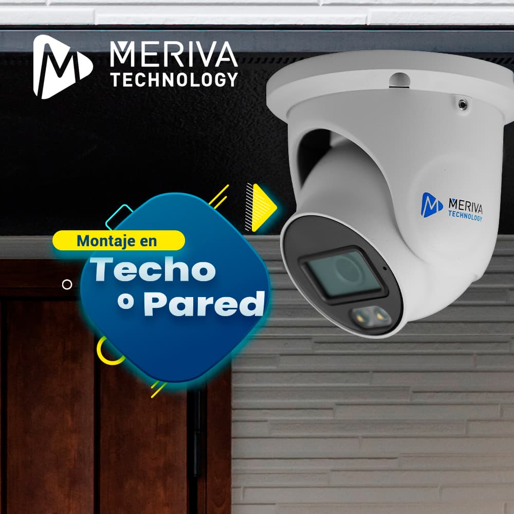 CAMARA IP TURRET MERIVA TECHNOLOGY MTD-FC500FA / 5MP / H.265+ / 2.8MM / 20 - 30M LUZ CALIDA / IP67 / METALICA / 12 VCD / POE / SOPORTA MICRO SD HASTA 256 GB (NO INCLUIDA) / 1 ENTRADA DE AUDIO / MICROFONO INTEGRADO / MIA 2.0 / ONVIF / FACE - DETECCION - Miniatura 6