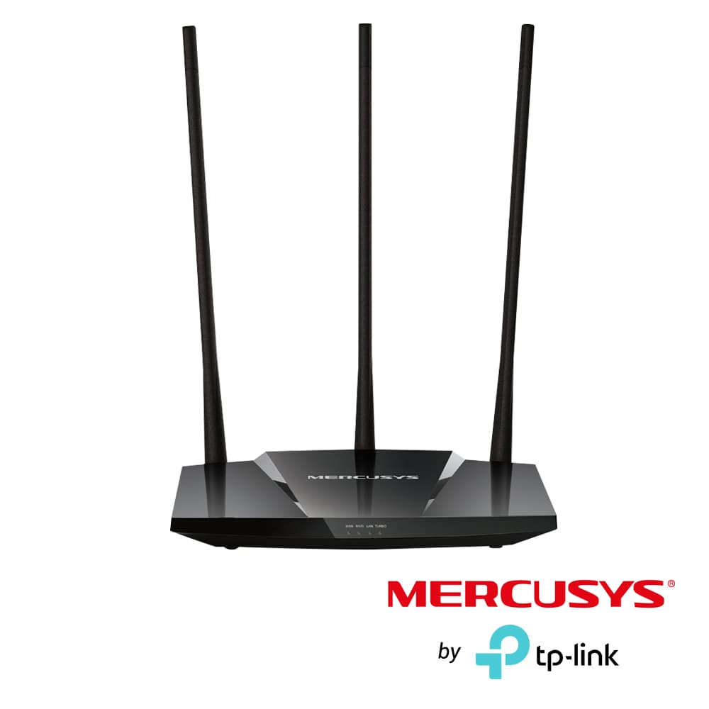 RUTEADOR INALAMBRICO MW330HP MERCUSYS / 1 PUERTO WAN 10/100 MBPS / 3 PUERTOS LAN 10/100 MBPS / FRECUENCIA DE 2.4GHZ B/G/N / 3 ANTENAS FIJAS DE 7DBI / VELOCIDAD INALAMBRICA DE 300 MBPS / FUENTE DE ALIMENTACION DE 9V - 0.6A. - Miniatura 2