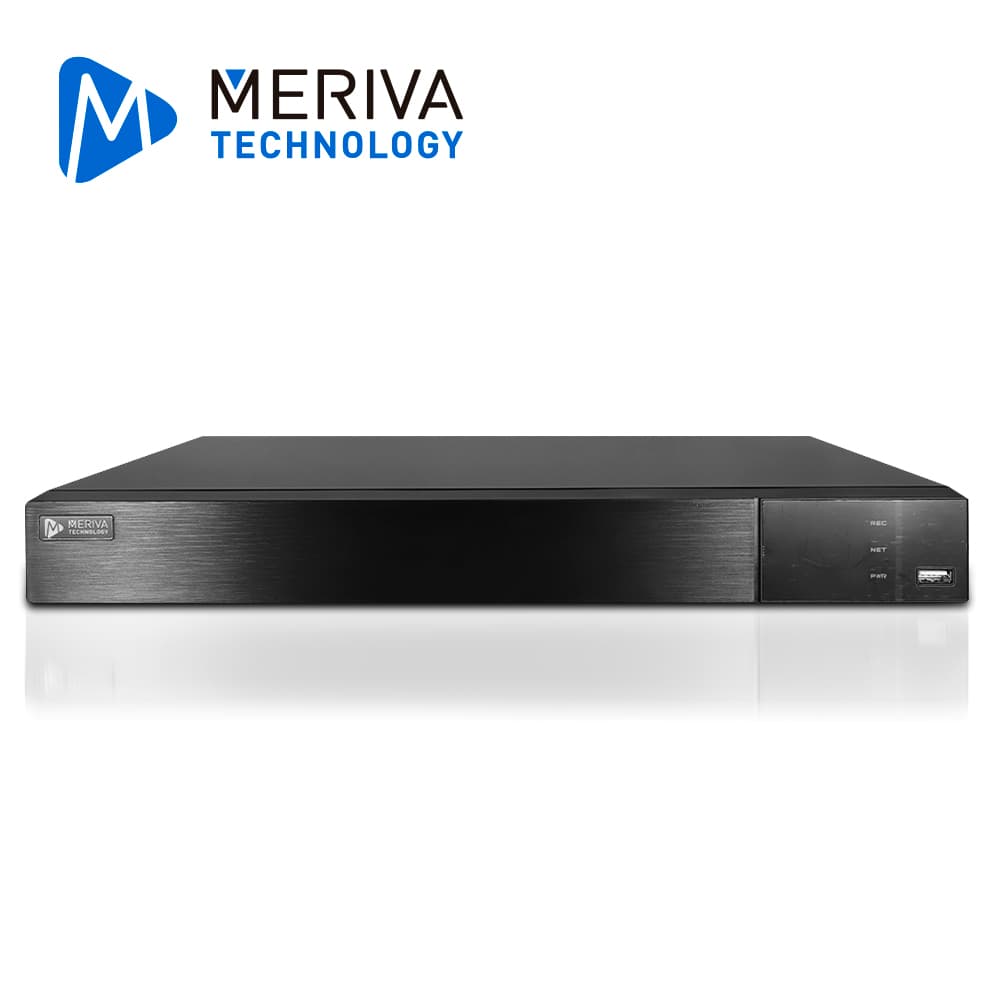 DVR MERIVA TECHNOLOGY MXVR-6216A HD H.265 24 CH 5MP PENTA HIBRIDO 16CH BNC + 8CH IP / SALIDA HDMI (1080P) + 1 VGA + BNC SIMULTANEAS /1 SALIDA + 8 ENTRADA DE AUDIO RCA /16 ALARMA IN + 4 ALARMA OUT / COC / P2P-CLOUD / SO. N9000 / TECNOLOGIAS AHD / TVI  - Miniatura 3