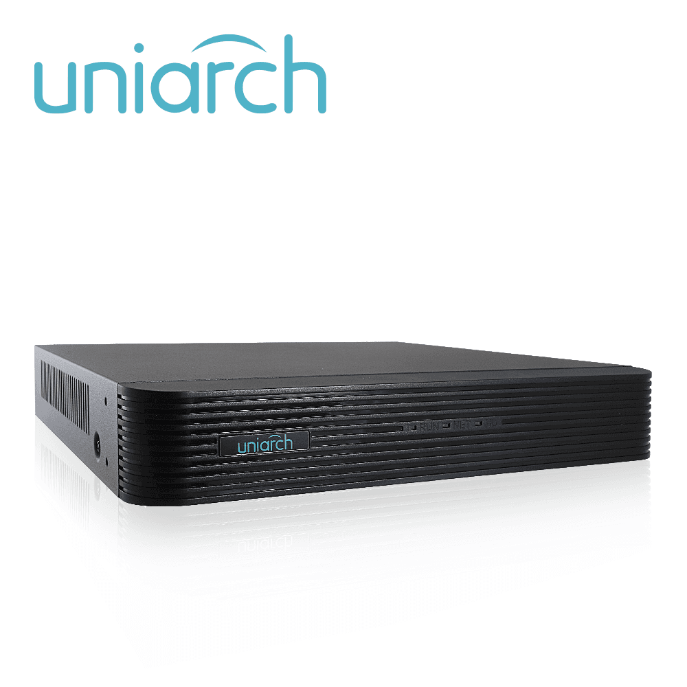 NVR UNIARCH NVR-104E2-P4 / 4 CANALES / 4 CANALES POE CAPACIDAD 1 DISCO DURO DE 8 TB / SALIDA HDMI / SALIDA VGA SIMULTANEAS / 40 MBPS / ULTRA265 / P2P (EZCLOUD) - Miniatura 2