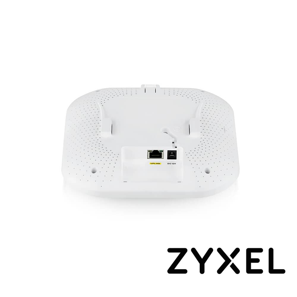 ACCESS POINT ZYXEL NWA110AX INTERIOR 1 PUERTO LAN RJ45 10/100/1000 MBPS MU-MIMO 2X2 2.4GHZ 575MBPS 5GHZ 1200MBPS WIFI 6 802.11AX ADMINISTRABLE CON NEBULA ALIMENTACION 12VVCD 1.5A/POE AT (INYECTOR POE NO INCLUIDO) - Miniatura 4