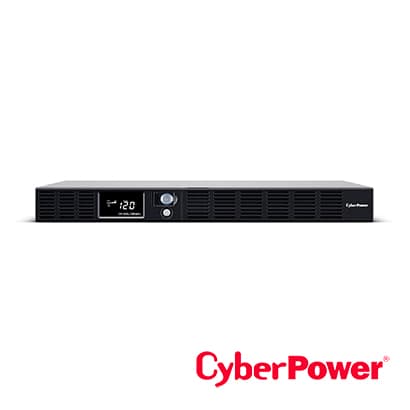 NO BREAK UPS RACK 1U CYBERPOWER OR500LCDRM1UA 500VA/300W / LCD / 4 CONTACTOS CON RESPALDO Y SUPRESION DE PICOS / 2 CONTACTOS CON SUPRESION DE PICOS. - Miniatura 2