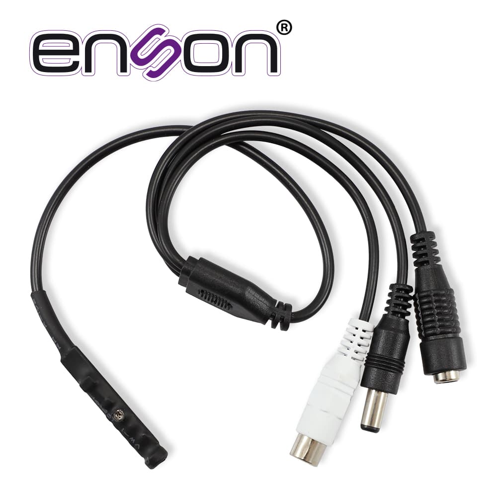 MICROFONO ENSON PA4MIC -35DB OMNIDIRECCIONAL CON PERILLA DE AJUSTE DE GANANCIA 12VDC IN/OUT Y CONECTOR RCA - Miniatura 2