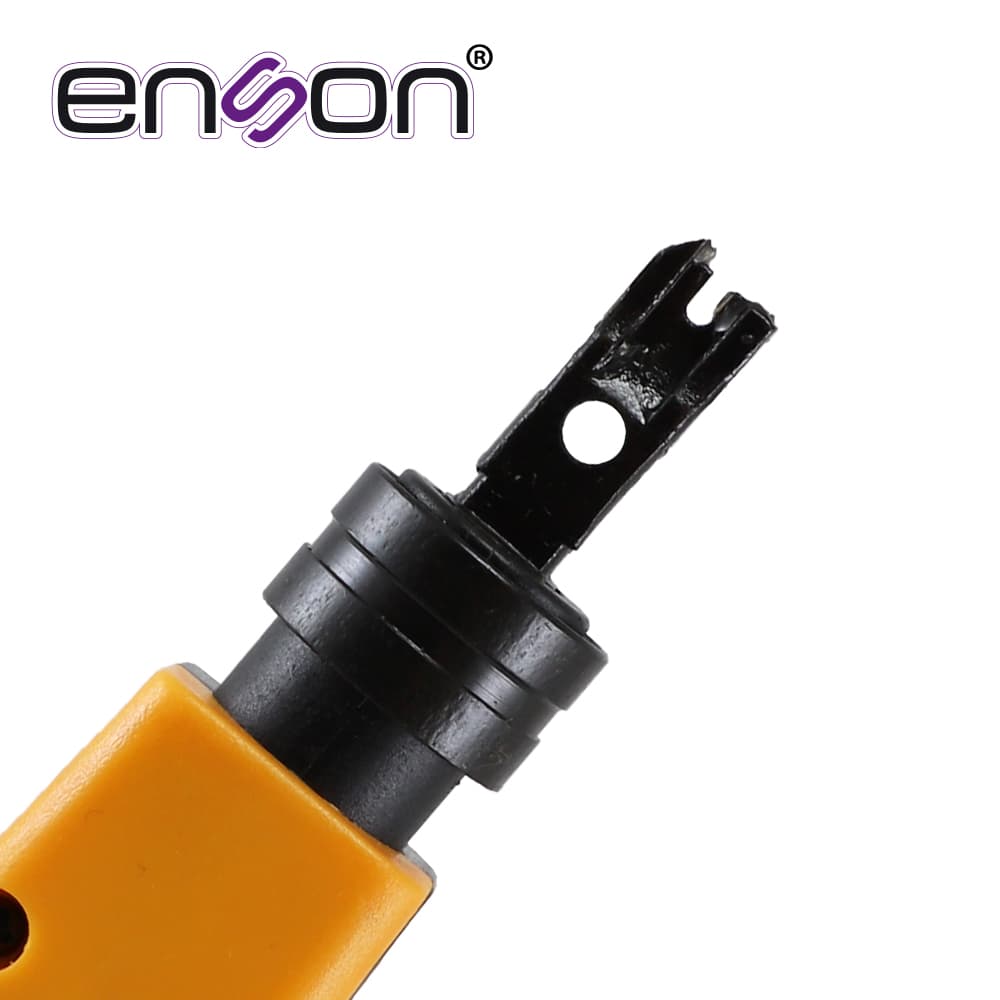 HERRAMIENTA DE IMPACTO ENSON ENS-TL057 DISEÑADO PARA CABLE UTP Y FTP CON CUCHILLA DOBLE 110 Y 66 Y AJUSTE DE FUERZA DE IMPACTO - Miniatura 4