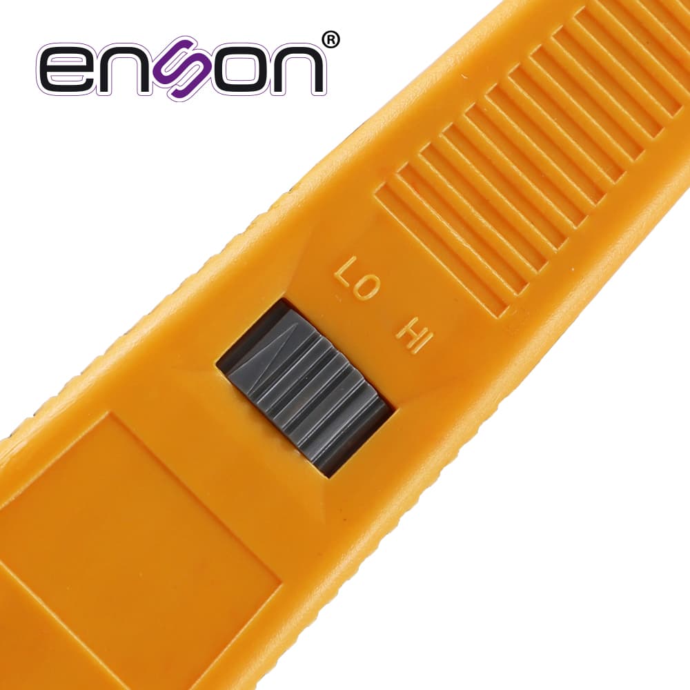 HERRAMIENTA DE IMPACTO ENSON ENS-TL057 DISEÑADO PARA CABLE UTP Y FTP CON CUCHILLA DOBLE 110 Y 66 Y AJUSTE DE FUERZA DE IMPACTO - Miniatura 5