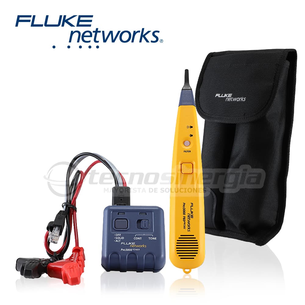 KIT GENERADOR Y DETECTOR DE TONOS FLUKE NETWORKS PRO3000F60-KIT CON FILTRADO DE SEÑALES A 60 HZ PARA RASTREAR REDES NO ACTIVAS - Miniatura 7
