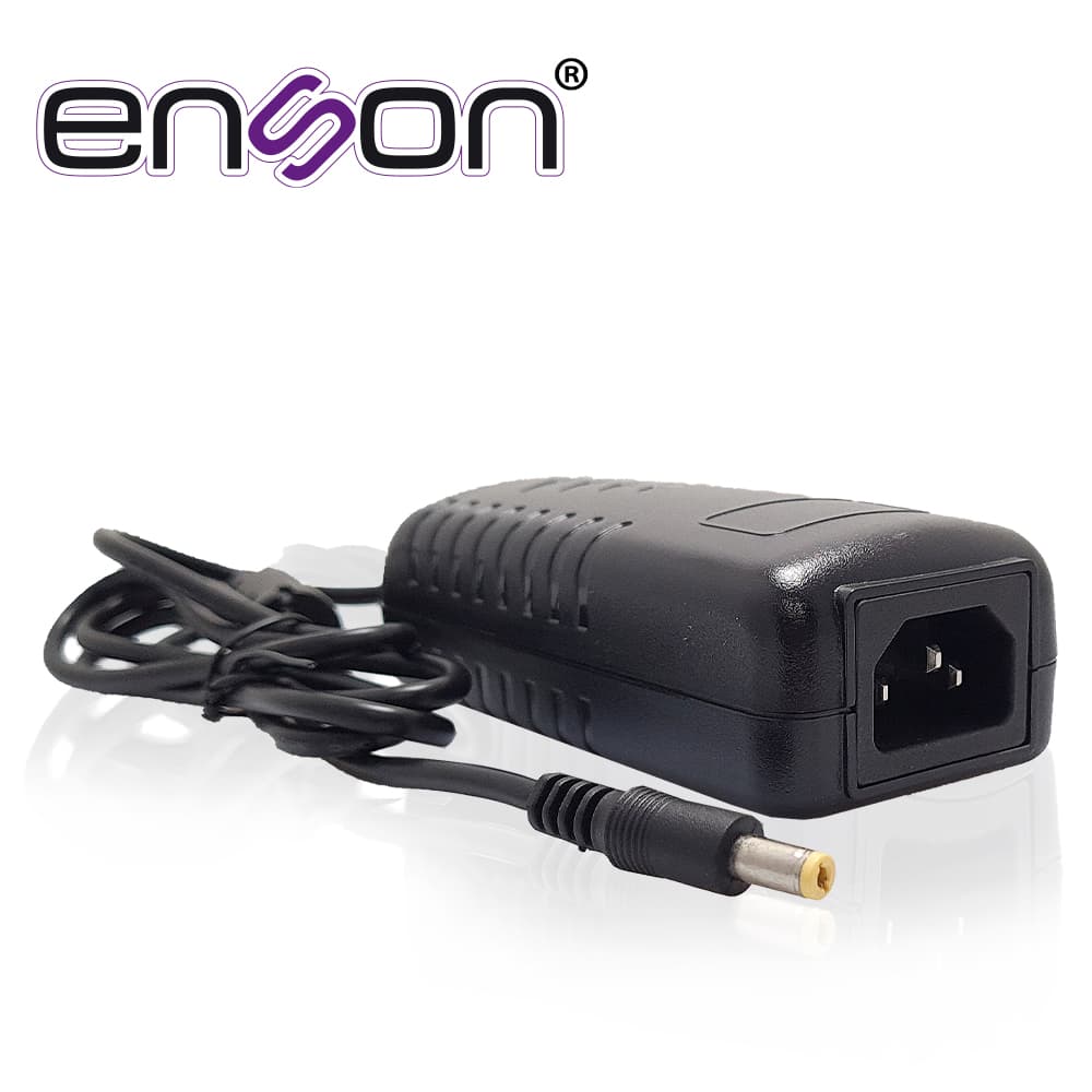 FUENTE DE PODER PARA CAMARA ENSON PS-1250 12VDC 5AMPERS CERTIFICACION UL - Miniatura 2