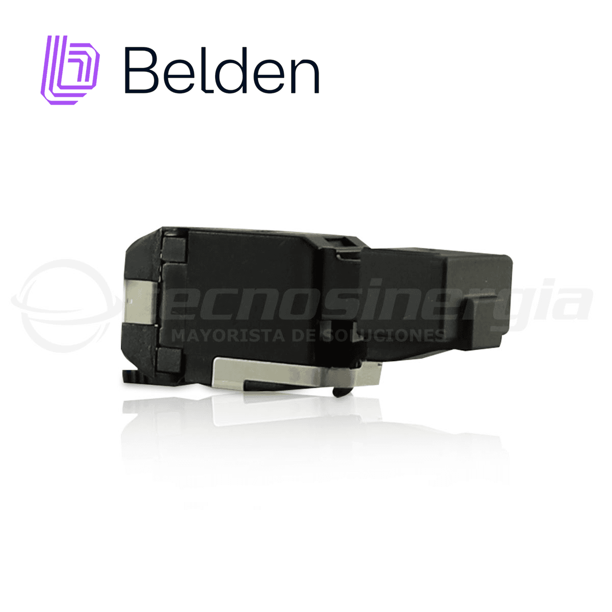PLUG RJ45 UTP REVCONNECT CAT6A BELDEN RVAFPUBK-S1 / NEGRO - Miniatura 4