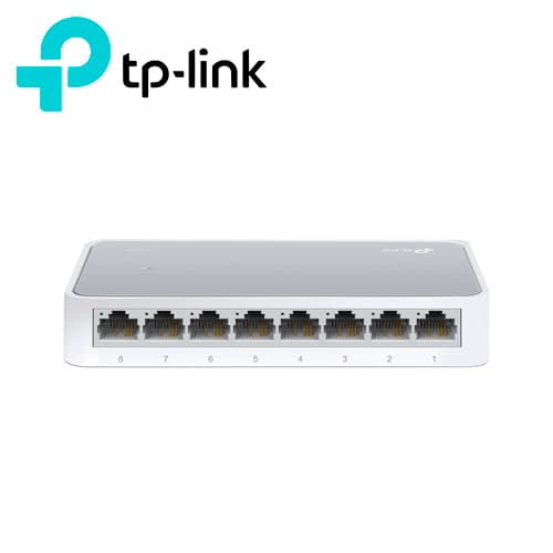 SWITCH NO ADMINISTRABLE TP-LINK TL-SF1008 / 8 PUERTOS RJ45 10/100 MBPS / MONTAJE EN ESCRITORIO / TECNOLOGIA GREEN ETHERNET DE EFICIENCIA ENERGETICA / USO INTERIOR / PLUG AND PLAY - Miniatura 2
