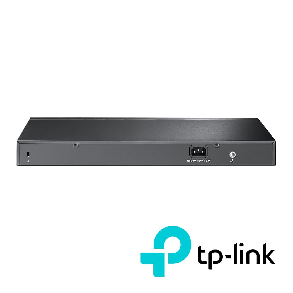 SWITCH ADMINISTRABLE JETSTREAM TP-LINK SG2218 / 16 PUERTOS RJ45 10/100/1000 MBPS 2 PUERTOS FIBRA OPTICA SFP (VACIO) GIGABIT/ MONTAJE EN RACK/ ADMINISTRACION CENTRALIZADA OMADA/ USO INTERIOR - Miniatura 4