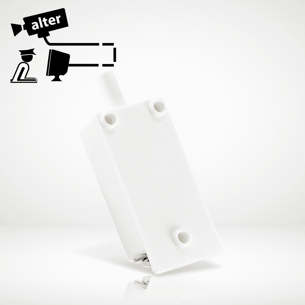 TAMPER PARA GABINETE TMP01 NORMALMENTE CERRADO (NC) BLANCO, PARA GABINETES QUE REQUIEREN ESTAR CERRADOS - Miniatura 3