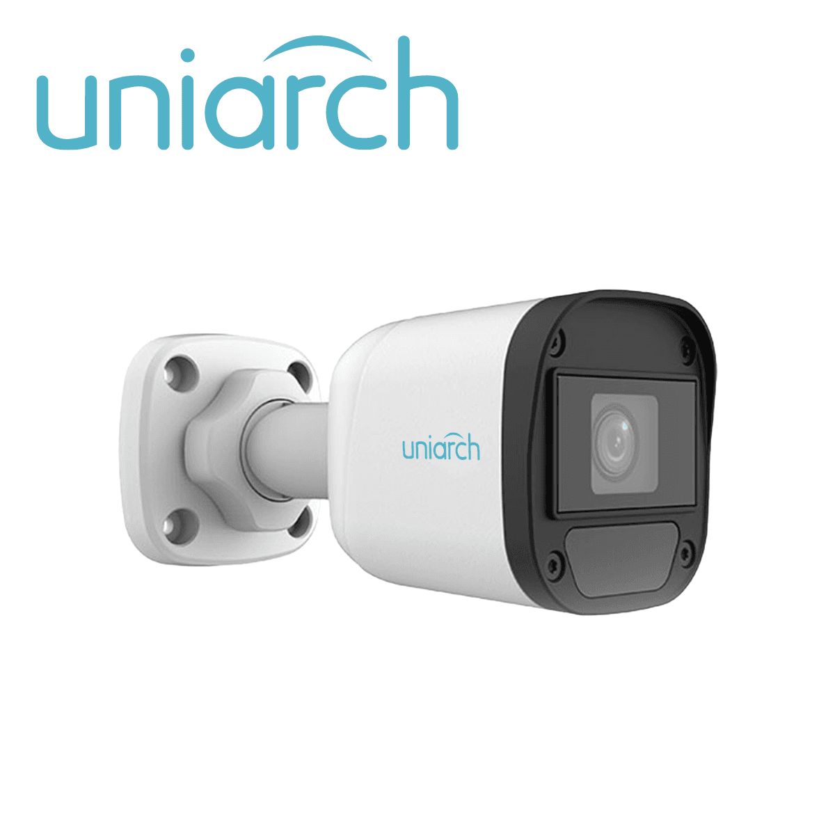 CAMARA ANALOGICA BULLET UNIARCH UAC-B115-F28 / UAC-B115-F28-H  / 5MP / AHD/TVI/CVI/CVBS / LENTE FIJO 2.8 MM / 12 VCD / IP67 / IR 20 M / DWDR  / INTERIOR / EXTERIOR / PLASTICA - Miniatura 2