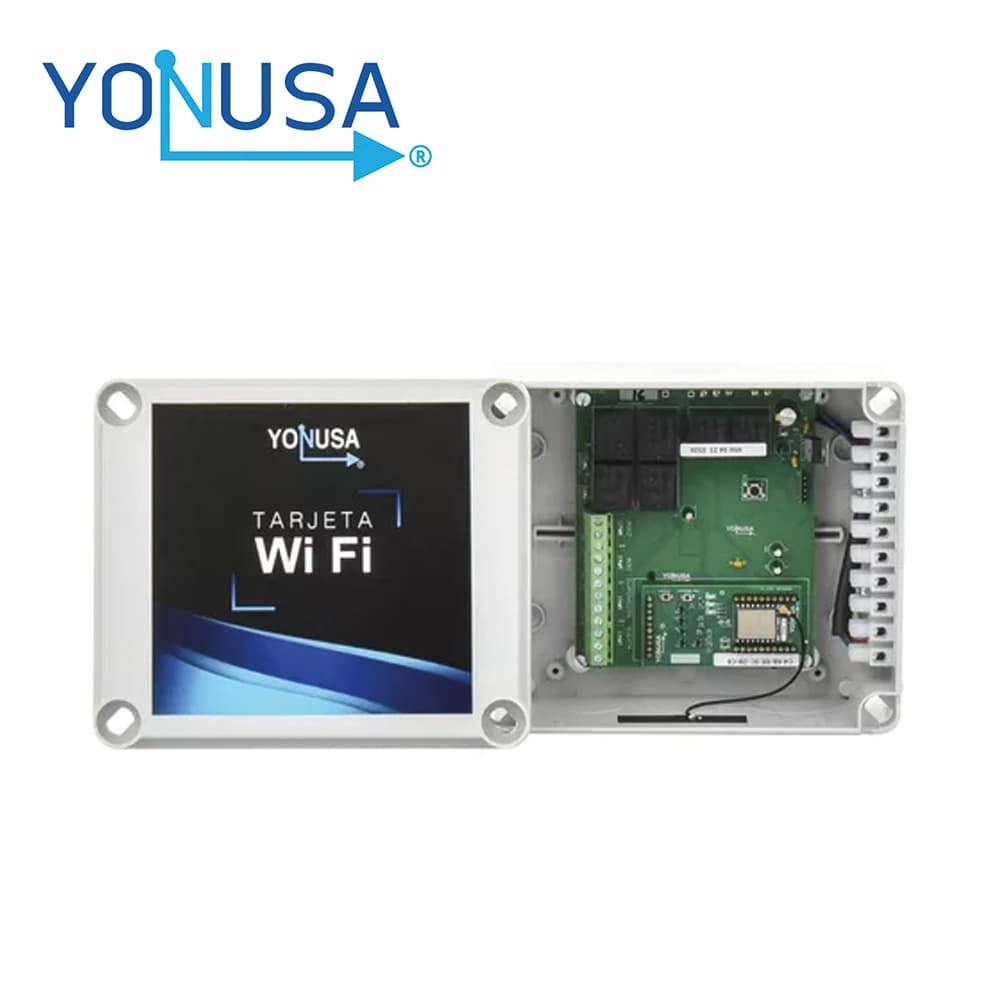 COMUNICADOR WI-FI ALERTA SISMICA WI-02 YONUSA. COMPATIBLE CON KIT ALERTA SISMICA. FUNCIONAMIENTO ALTERNATIVO PARA ACTIVACION DE ALERTA SISMICA EN ZONAS DE POCA COBERTURA DE SEÑAL. CONFIGURACION ATRAVES DE APP YONUSA. - Miniatura 2