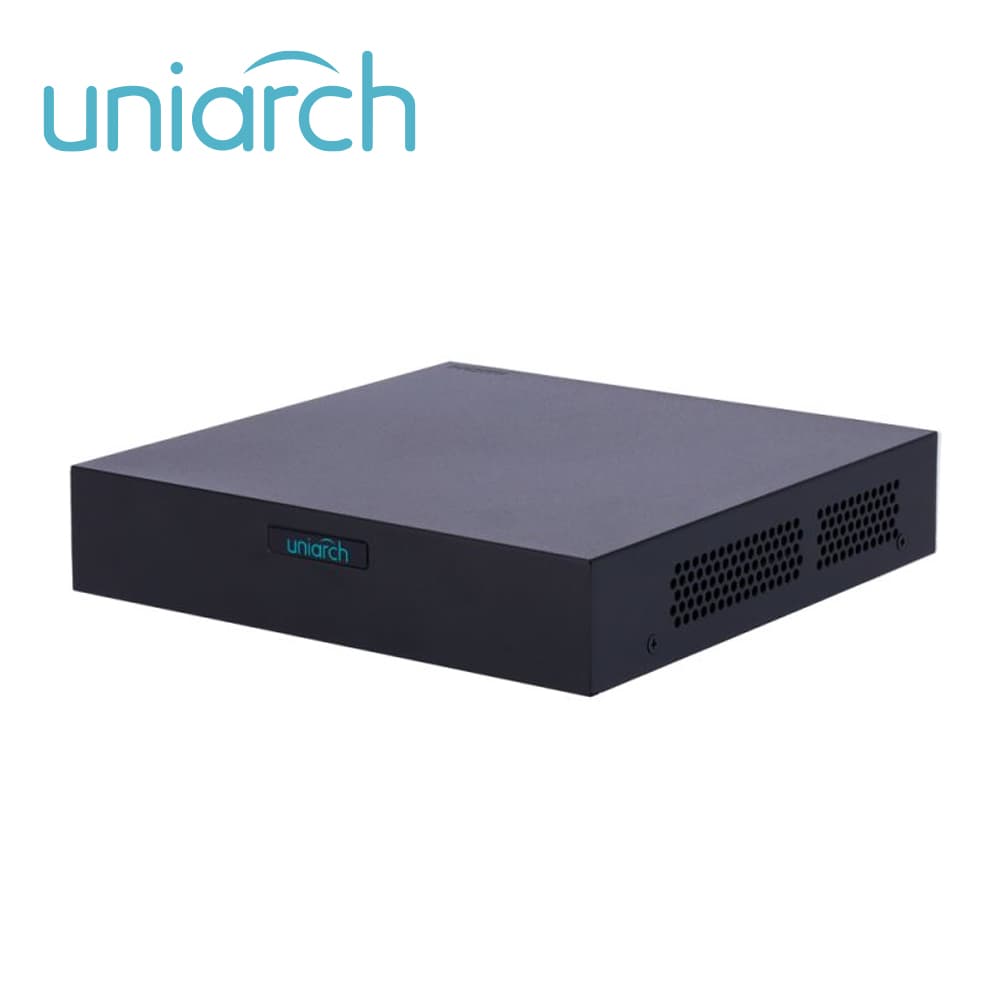 DVR PENTAHIBRIDO UNIARCH XVR-104F / 6 CANALES DE VIDEO / 4 CANALES ANALOGICOS (2 MP LITE) / 2 CANALES IP (6 MP) / SALIDA SIMULTANEA HDMI / VGA / 1 DISCO DURO DE 6 TB / 12 VCD / AUDIO SOBRE COAXIAL (SOLO EN TVI) - Miniatura 2