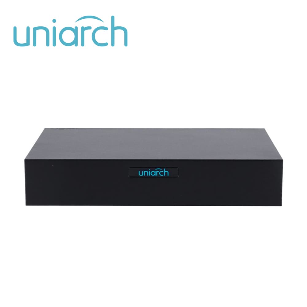 DVR PENTAHIBRIDO UNIARCH XVR-104F / 6 CANALES DE VIDEO / 4 CANALES ANALOGICOS (2 MP LITE) / 2 CANALES IP (6 MP) / SALIDA SIMULTANEA HDMI / VGA / 1 DISCO DURO DE 6 TB / 12 VCD / AUDIO SOBRE COAXIAL (SOLO EN TVI) - Miniatura 3