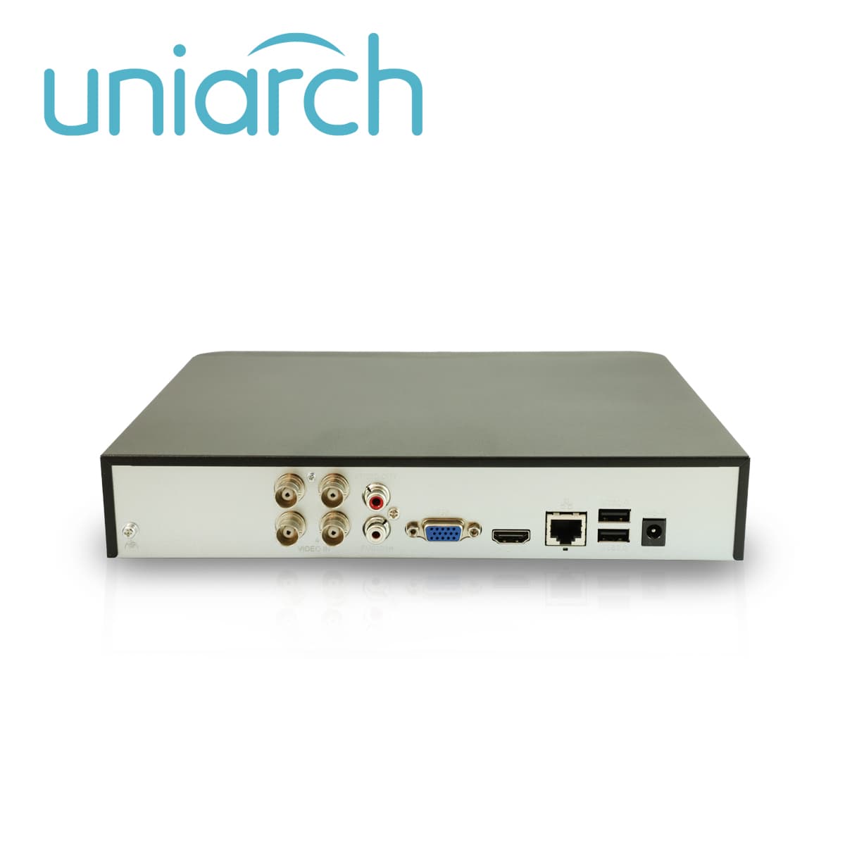 DVR PENTAHIBRIDO UNIARCH XVR-104G3 / 4 CANALES ANALOGICOS (HASTA 5MP A 20 FPS) / AHD / TVI / CV/ IP / 2 CANALES IP (HASTA 4 MP) / CAPACIDAD DE 1 DISCO DURO DE 8 TB / AUDIO ENTRADA/SALIDA / SALIDA VGA/HDMI SIMULTANEA / P2P (EZCLOUD) / ONVIF/ CARCASA M - Miniatura 4