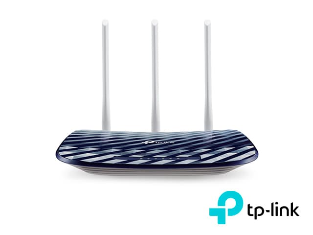ROUTER INALAMBRICO / TP-LINK ARCHER C20 AC750 / 4 PUERTOS LAN 10/100 MBPS / 1 PUERTO WAN 10/100 MBPS / DUAL-BAND DE 2.4GHZ Y 5GHZ / 3 ANTENAS OMNIDIRECCIONAL. - Miniatura 2