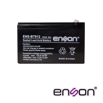 BATERIA DE RESPALDO ENSON ENS-BT912 12VDC 9A BASE PLOMO-ACIDO PARA FUENTES DE PODER Y SISTEMAS DE RESPALDO - Miniatura 2