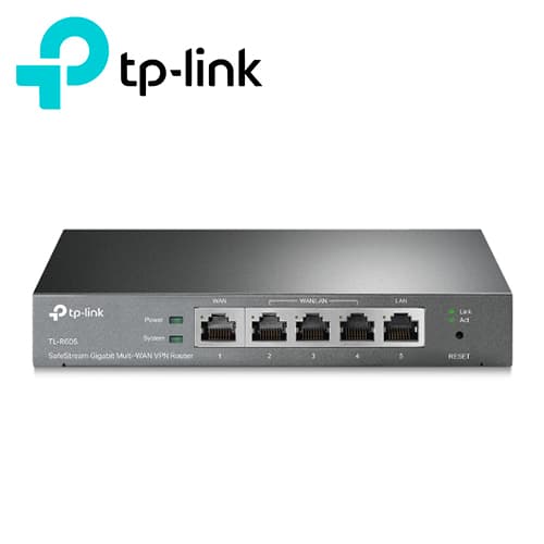 ROUTER VPN TP-LINK ER605 GESTION CENTRALIZADA OMADA SDN 5 PUERTOS GIGABIT HASTA 3 PUERTOS WAN VPN ALTAMENTE SEGURA HASTA 20 X IPSEC LAN A LAN 16 X OPEN VPN 16 X L2TP 16 X PPTP VPN 25000 SESIONES CONCURRENTES BALANCEO DE CARGA FIREWALL - Miniatura 2