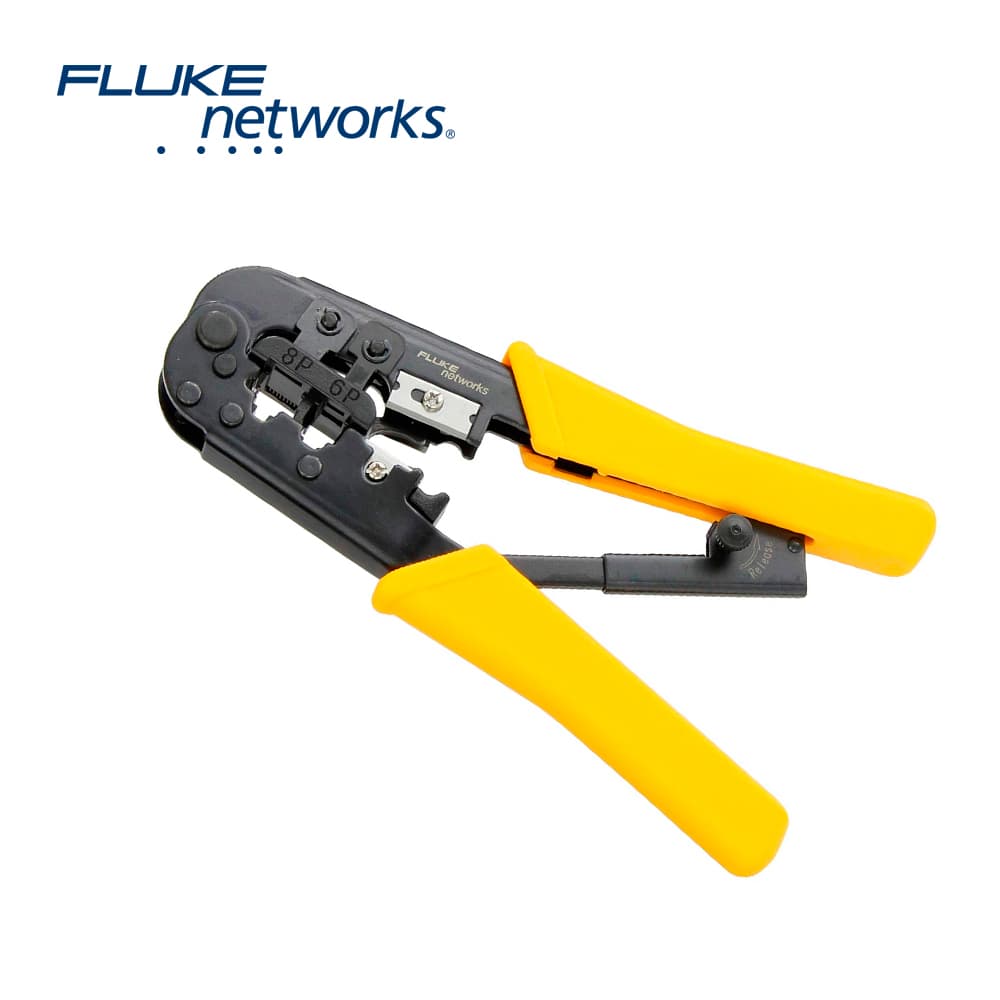 PINZAS PARA TERMINACION DE CONECTORES RJ-45 FLUKE NETWORKS 11212530 DE 4, 6 Y 8 POSICIONES - Miniatura 2