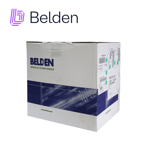 CABLE DE AUDIO COMERCIAL Y SEGURIDAD BELDEN 5300FE 008U1000 / INTERIOR / GRIS / 2 CONDUCTORES / 18 AWG / MULTIFILAR / FORRO PVC / CMR / BLINDADO / EN CAJA / 1,000 PIES 305 METROS - Miniatura 2