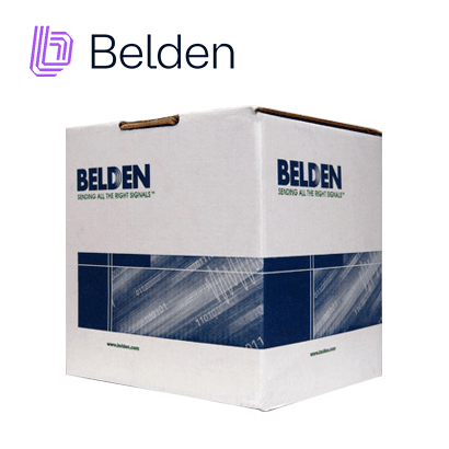 CABLE DE ALARMA CONTRA INCENDIOS BELDEN 5320UL 002U1000 / INTERIOR / ROJO / 2 CONDUCTORES / 18 AWG / SOLIDO / FORRO PVC / CMR - FPLR / EN CAJA / 1,000 PIES 305 METROS - Miniatura 2
