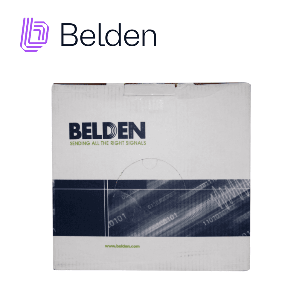 CABLE DE SEGURIDAD Y SONIDO BELDEN 5504UE 009U1000 / INTERIOR / BLANCO / 6 CONDUCTORES / 22 AWG / MULTIFILAR / FORRO PVC / CMR / EN CAJA / 1,000 PIES 305 METROS - Miniatura 3