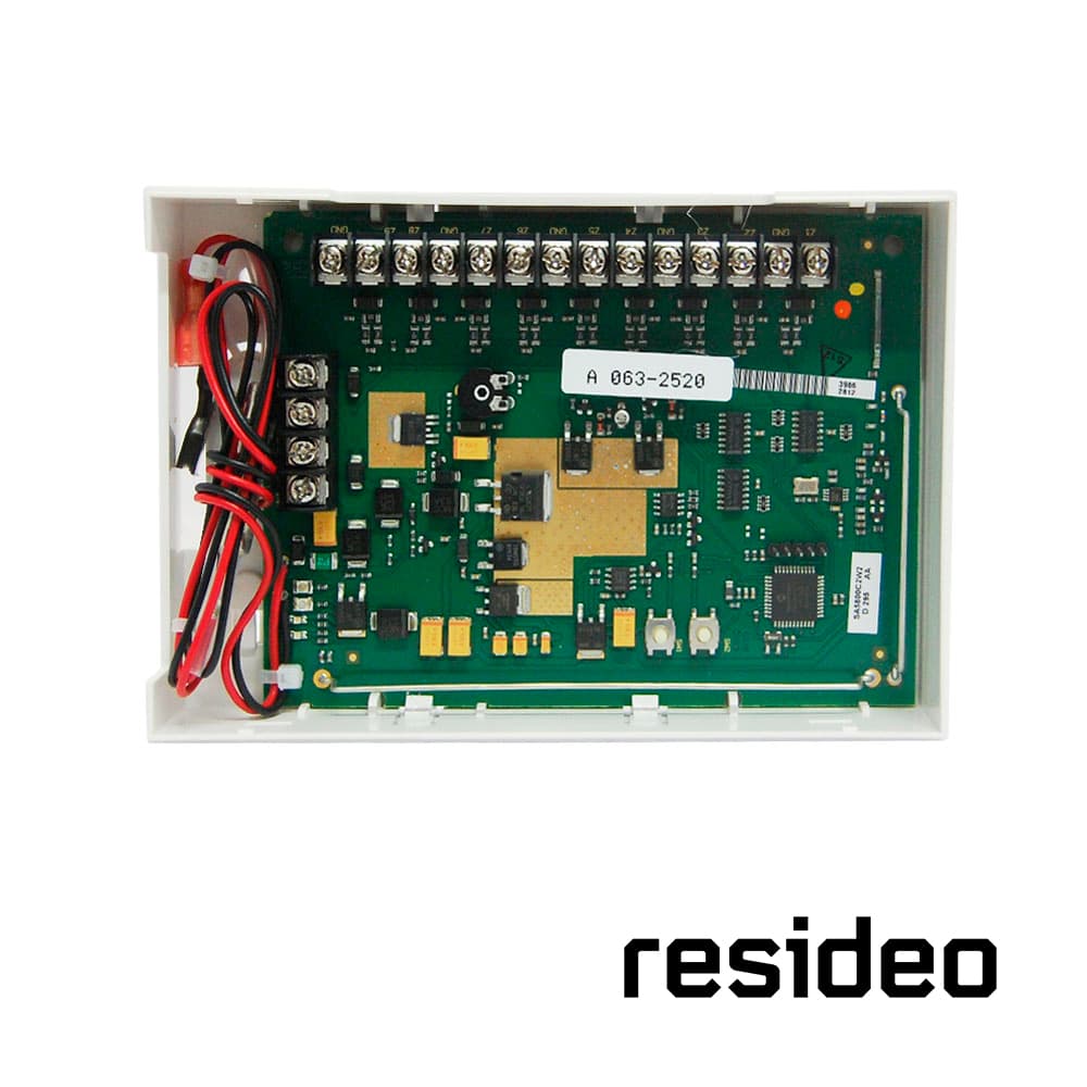 CONVERTIDOR DE ZONAS ALAMBRICAS A INALAMBRICAS RESIDEO 5800C2W SOPORTA 9 ZONAS CABLEADAS CON R.F.L. / NO APTO PARA SENSORES DE FUEGO O CALOR / INTERRUPTOR DE SABOTAJE DE CAJA/ COMPATIBLE CON PANELES DE LA SERIE VISTA. - Miniatura 2