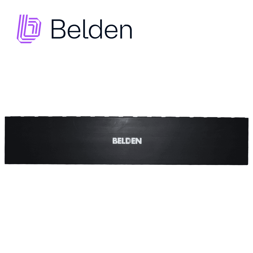 ORGANIZADOR HORIZONTAL BELDEN 9512-1902-FR / 2UR / NEGRO / ADMINISTRACION FRONTAL Y POSTERIOR / CON TAPA - Miniatura 4