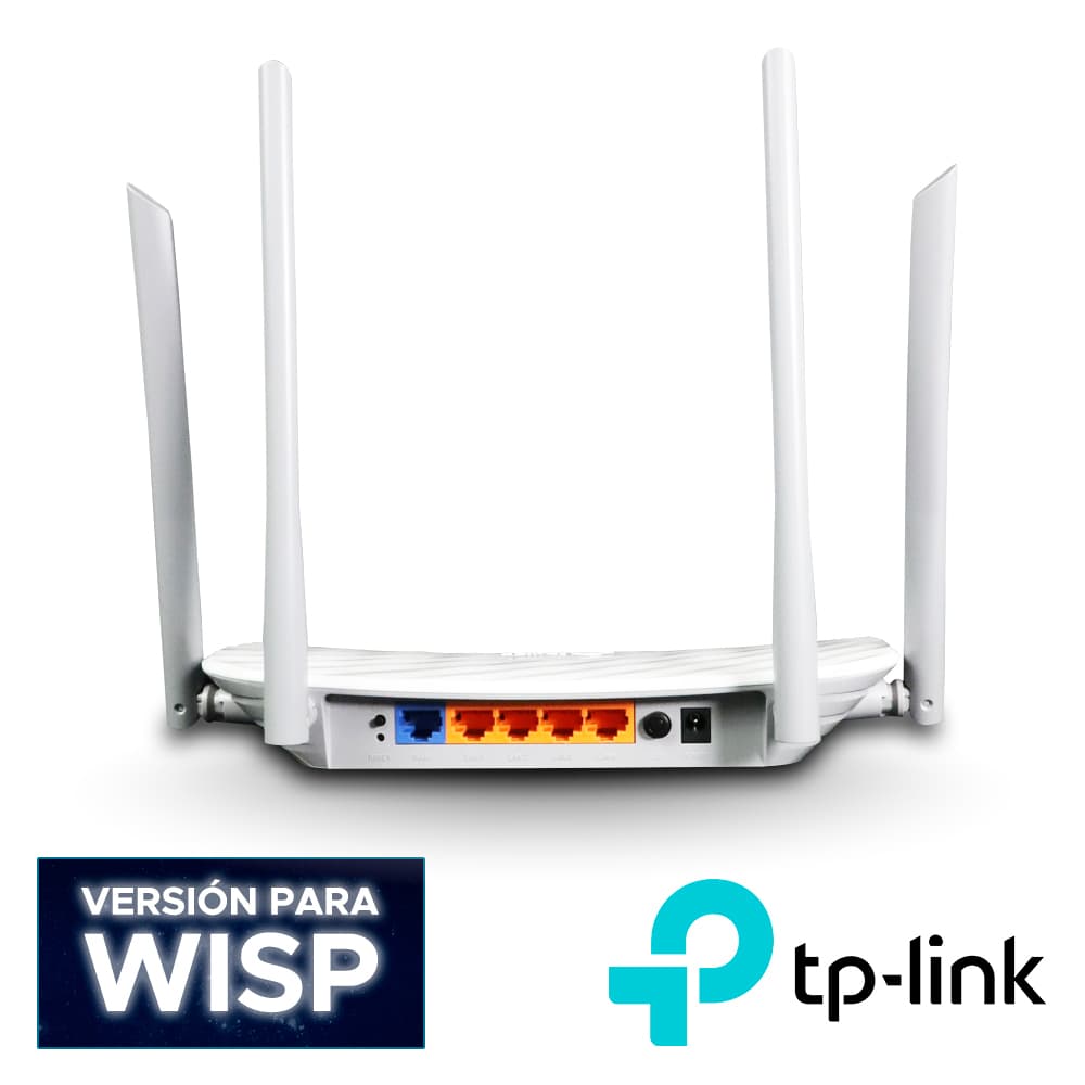 ROUTER INALAMBRICO TP-LINK ARCHER C20 (W) VELOCIDAD DE TRANSMISION INALAMBRICA 750 MBPS ADMITE 4 MODOS DE OPERACION  ENRUTADOR, PUNTO DE ACCESO, EXTENSOR DE RANGO, WISP. SEÑAL OMNIDIRECCIONAL ESTABLE Y COBERTURA SUPERIOR 1 PUERTO WAN 10/100 MBPS 4 PU - Miniatura 4