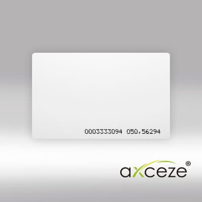 TARJETA DE PROXIMIDAD AX-IDC DELGADA CON CODIGO IMPRESO FRECUENCIA DE 125KHZ COMPATIBLE CON EQUIPOS ID - Miniatura 2